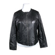 Unisex Saki - Leather jacket, size 46 - Black ()