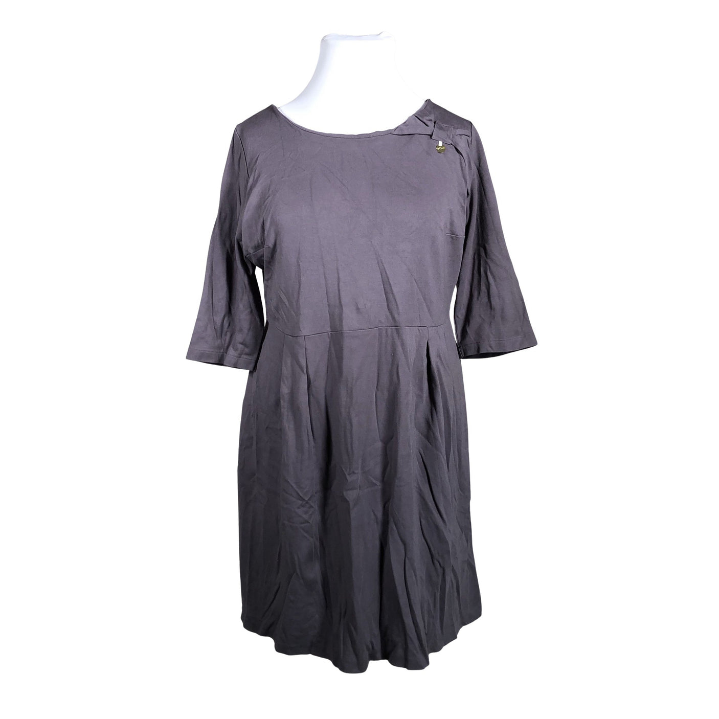 Unisex My Olsson - Tricot dress, size 42 - Gray (1)