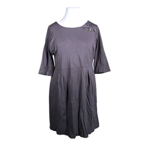 Unisex My Olsson - Tricot dress, size 42 - Gray (1)
