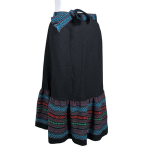 Unisex Arola - Fabric skirt, size 40 - Black (2)