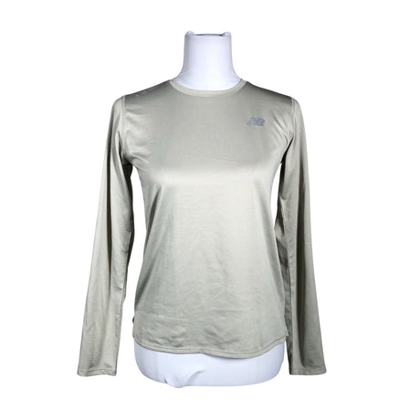 Unisex New Balance - Sports shirt, long sleeve, size 34 - Green ()