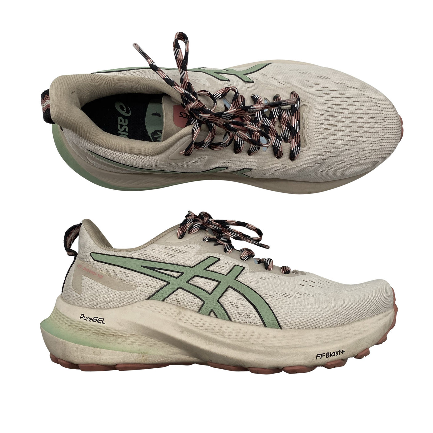 Unisex Asics - Running shoes, size 35 - Beige (1)