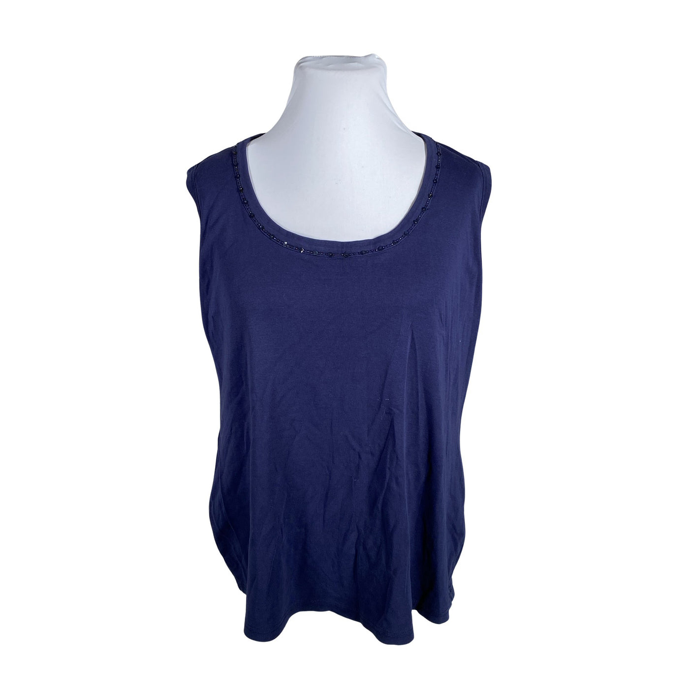 Unisex Ulla Popken - T-shirt, size 54 - Blue (1)