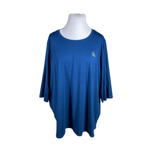 Unisex Zizzi - Sports shirt, short sleeve, size 58 - Blue (1)