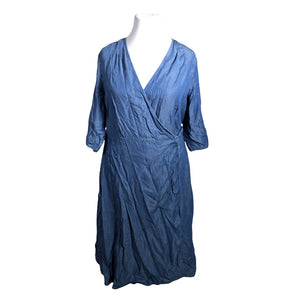 Unisex Lindex - Denim dress, size 42 - Blue (1)