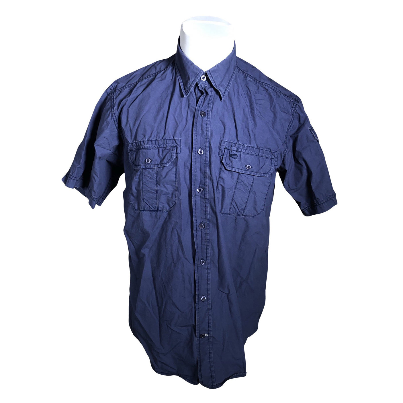 Unisex Camel Active - Collared shirt, size XL - Blue (1)
