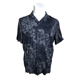 Unisex Perry Ellis - Collared shirt, size M - Blue (1)