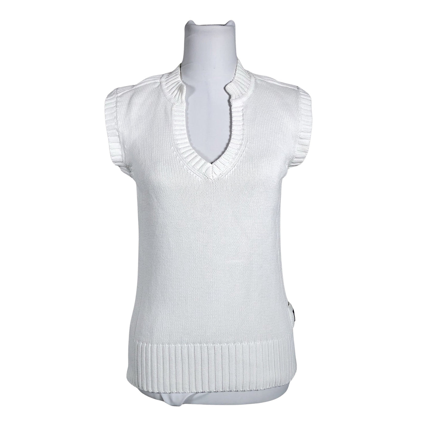 Unisex Henri Lloyd - Knit vest, size 36 - White (1)