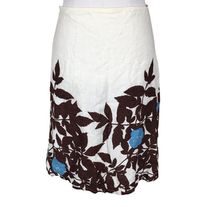 Unisex Marimekko - Fabric skirt, size 36 - White (1)