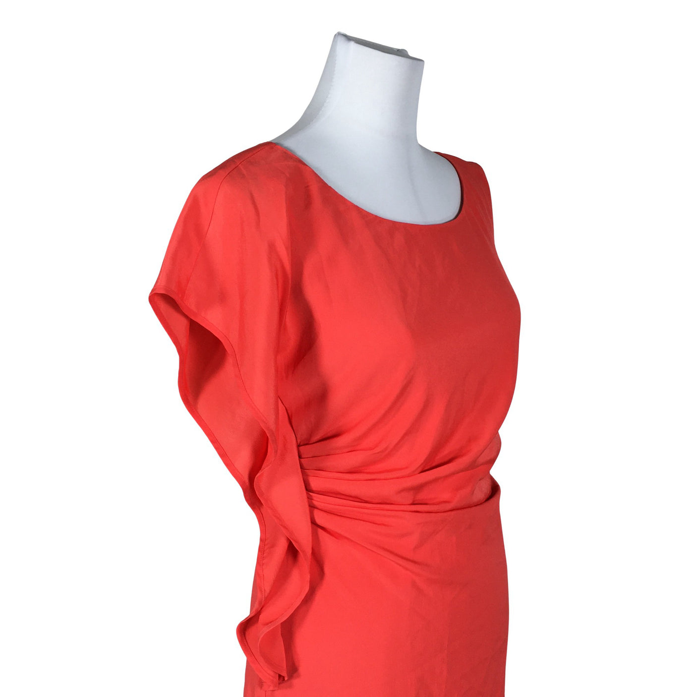 Unisex Comma - Schiffon dress, size 36 - Red (2)