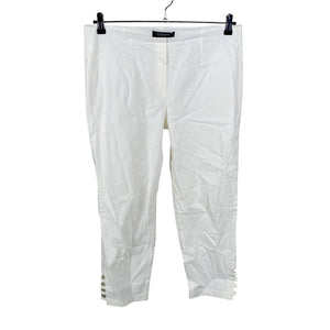 Unisex Femme - Capri pants, size 44 - White (1)