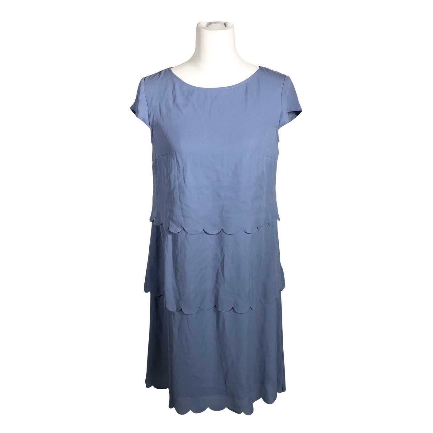 Unisex Betty Barclay - Schiffon dress, size 36 - Blue (1)