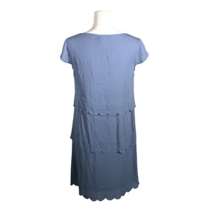 Unisex Betty Barclay - Schiffon dress, size 36 - Blue (2)
