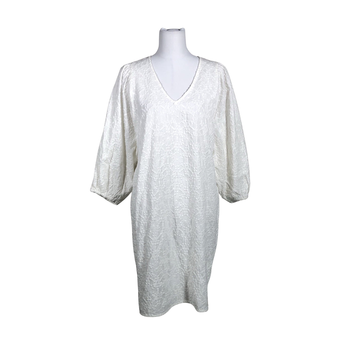 Unisex Lindex - Dress, size 40 - White (1)