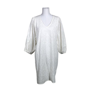 Unisex Lindex - Dress, size 40 - White (1)