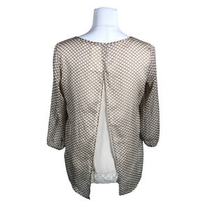 Unisex Comma - Blouse, size 36 - Brown (2)