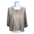 Unisex Comma - Blouse, size 36 - Brown ()