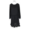 Unisex Silverjungle - Schiffon dress, size 36 - Black ()