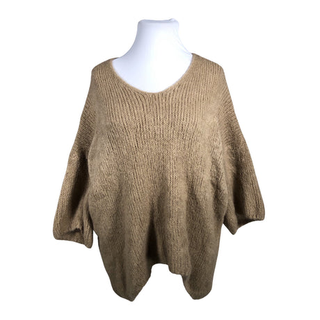 Unisex Bohemiana - Knit tunic, size 42 - Brown ()