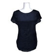 Unisex Massimo Dutti - Short-sleeved blouse, size 38 - Blue ()