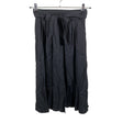 Unisex Massimo Dutti - Fabric skirt, size 34 - Black ()