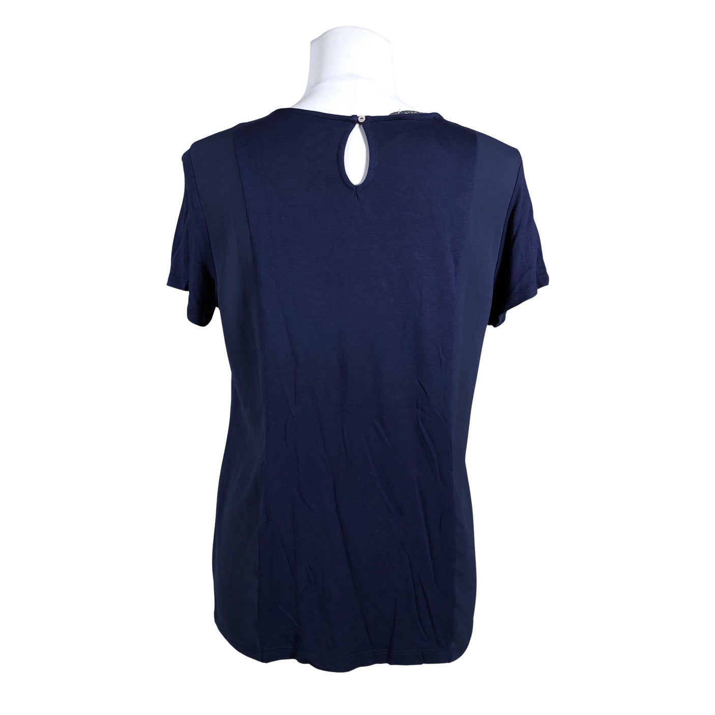 Unisex Esprit - Short-sleeved blouse, size 38 - Blue (2)
