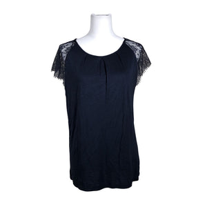 Unisex Holly & Whyte by Lindex - Short-sleeved blouse, size 40 - Blue (1)
