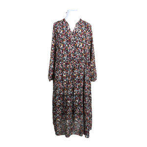 Unisex Zone - Schiffon dress, size 42 - Black (1)