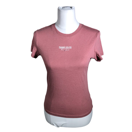 Unisex Tommy Jeans (Tommy Hilfiger) - T-shirt, size 38 - Light pink ()