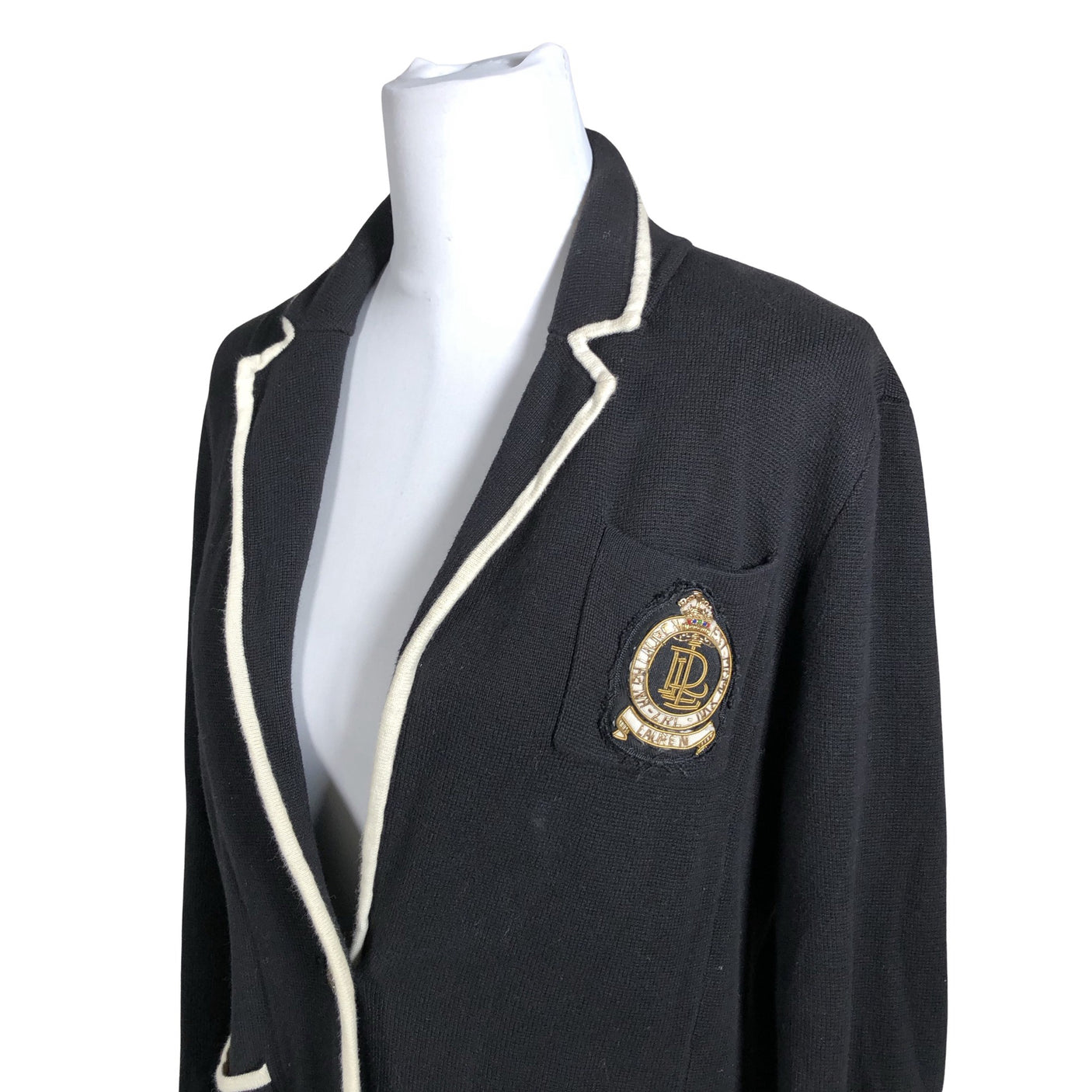 Unisex Lauren Ralph Lauren - Cardigan, size 40 - Black (3)