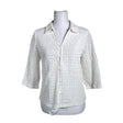 Unisex Cream - Blouse, size 38 - White ()