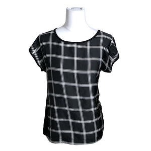 Unisex Global - Short-sleeved blouse, size 36 - Black (1)