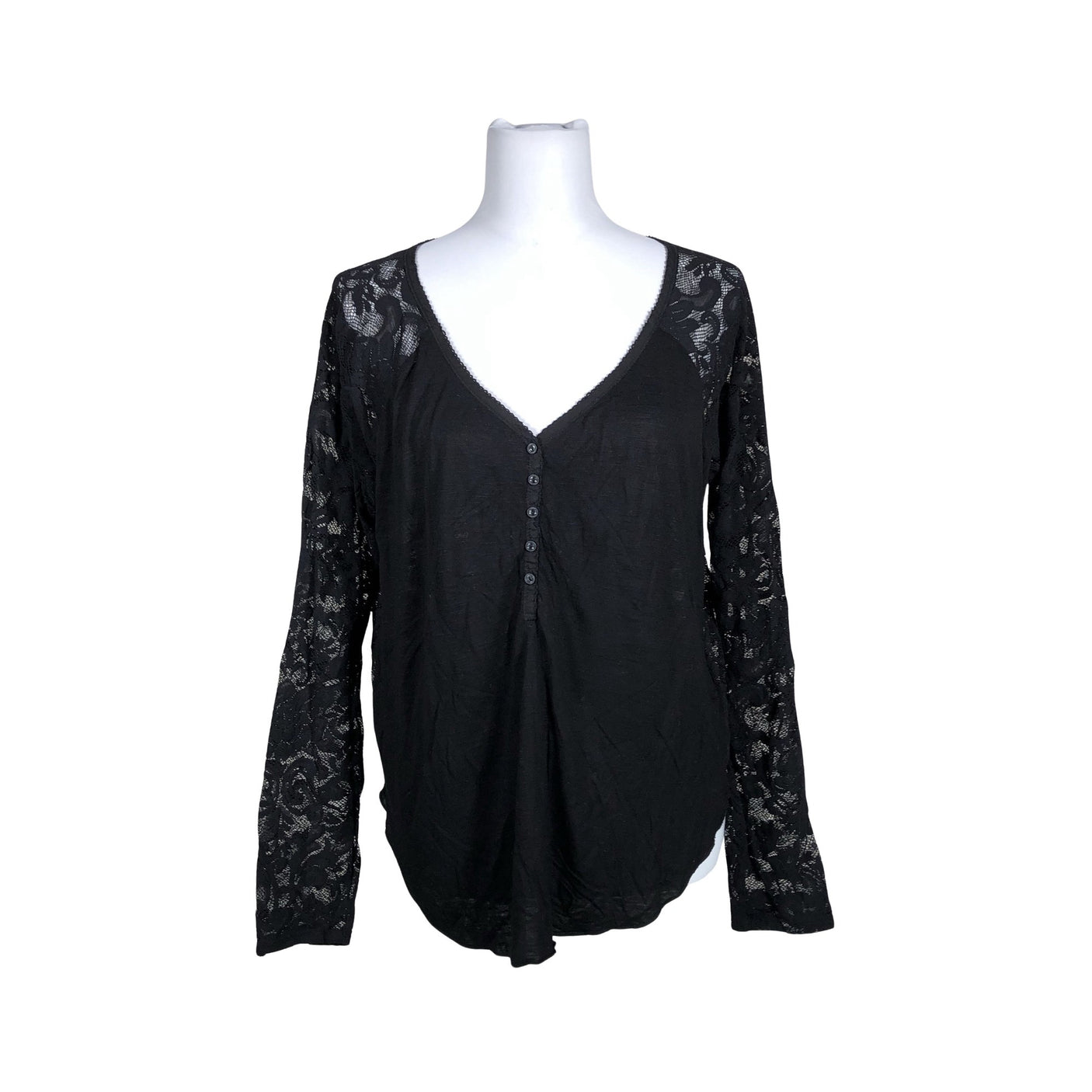 Unisex Denim & Supply Ralph Lauren - Tricot shirt, size 40 - Black (1)