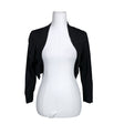 Unisex S.T.I - Knit bolero jacket, size 40 - Black ()