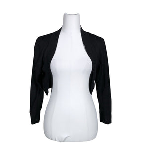 Unisex S.T.I - Knit bolero jacket, size 40 - Black (1)