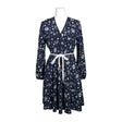 Unisex Tommy Hilfiger - Schiffon dress, size 36 - Blue ()