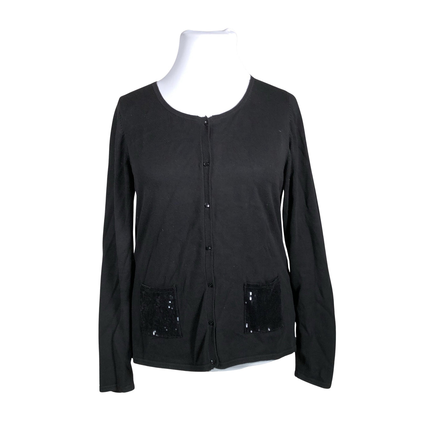 Unisex Tom Tailor - Cardigan, size 44 - Black (1)