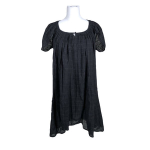 Unisex Second Female - Schiffon dress, size 40 - Black (1)