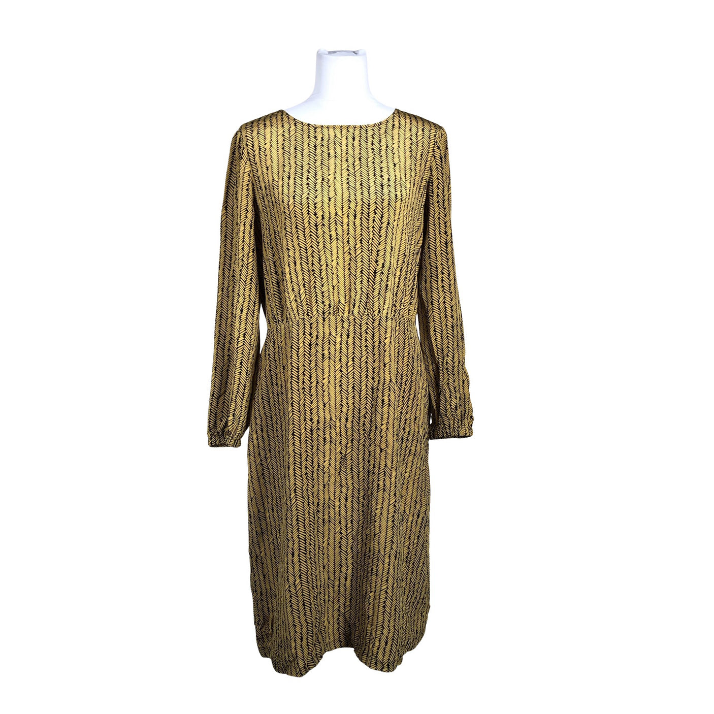 Unisex Marimekko - Schiffon dress, size 38 - Yellow (1)