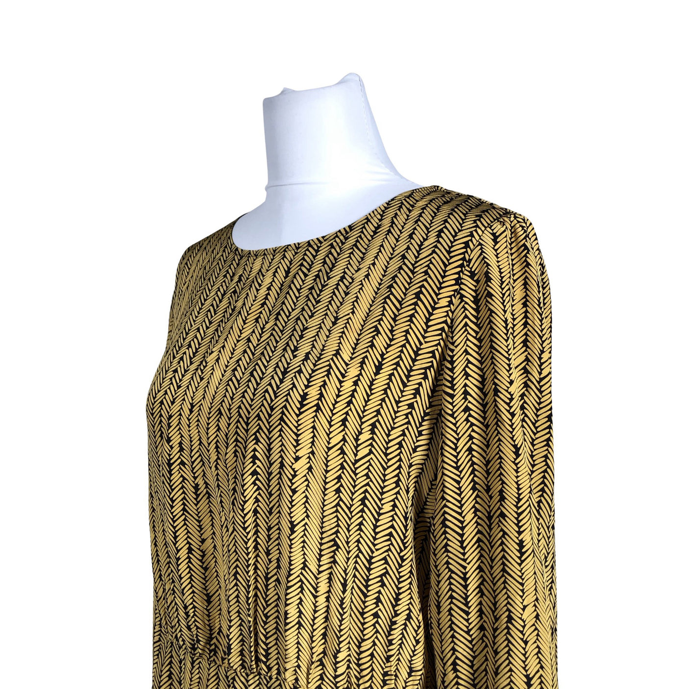 Unisex Marimekko - Schiffon dress, size 38 - Yellow (2)