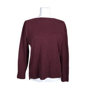 Unisex s.Oliver - Sweater, size 38 - Wine red (1)