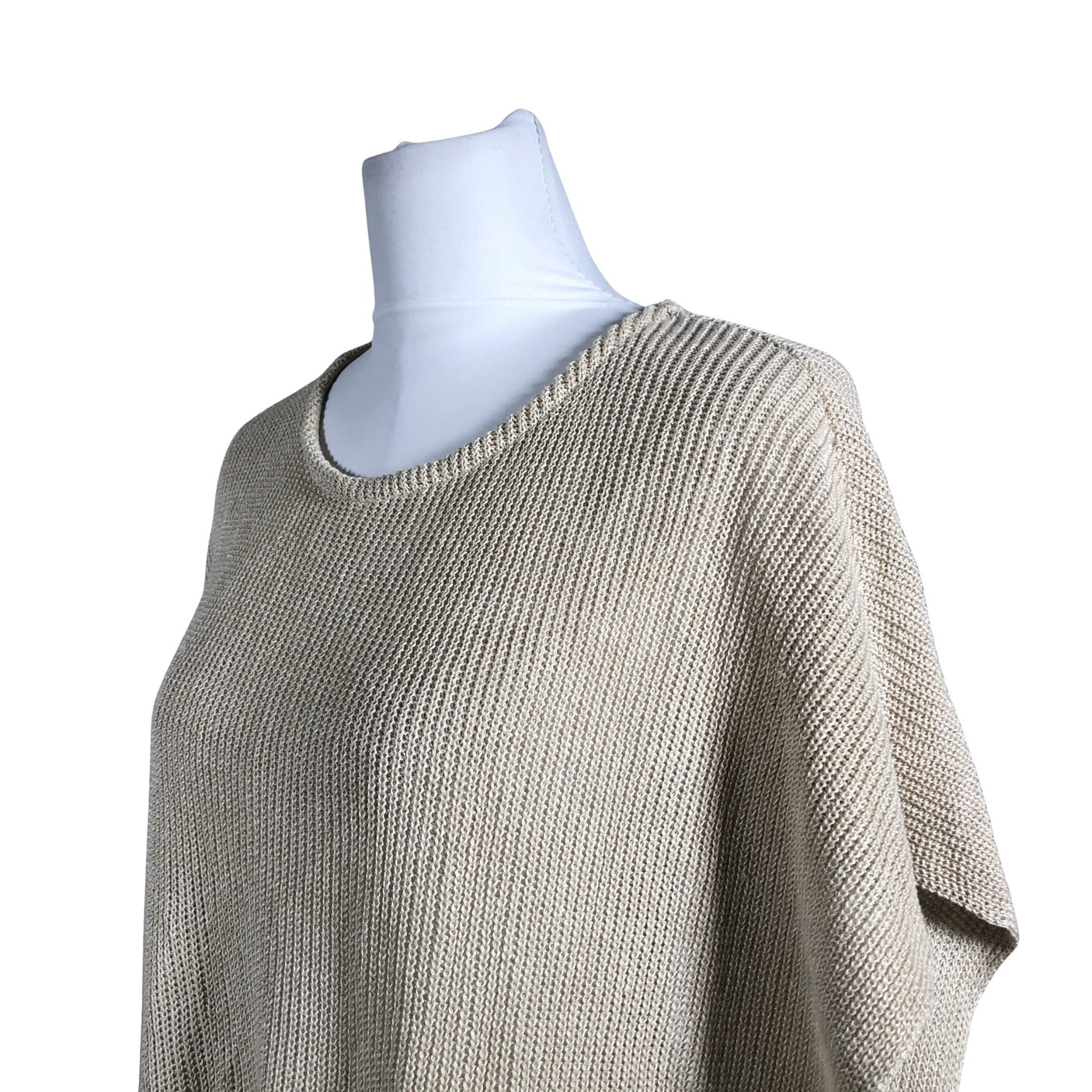 Unisex Gauhar - Knit dress, size 38 - Beige (2)