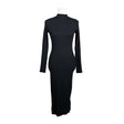Unisex Toive - Tricot dress, size 38 - Black ()