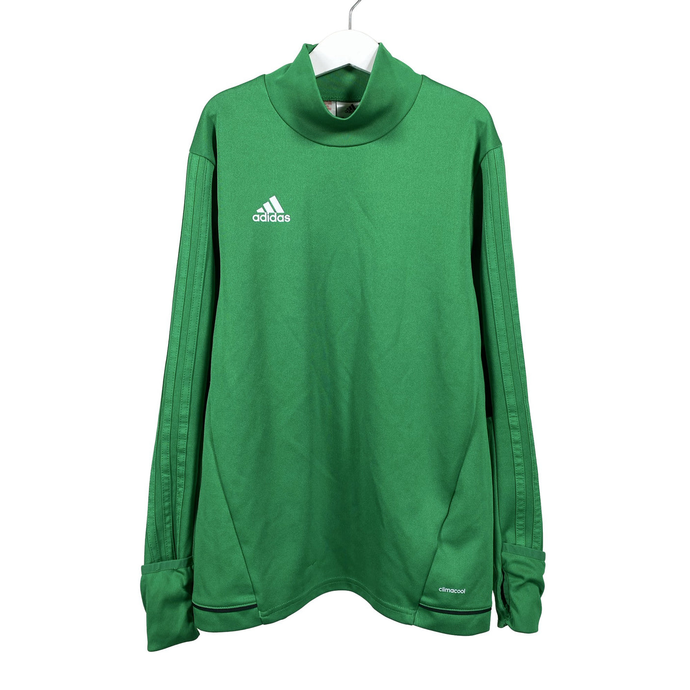 Unisex Adidas - Sports shirt, long sleeve, size 146 - 152 - Green (1)