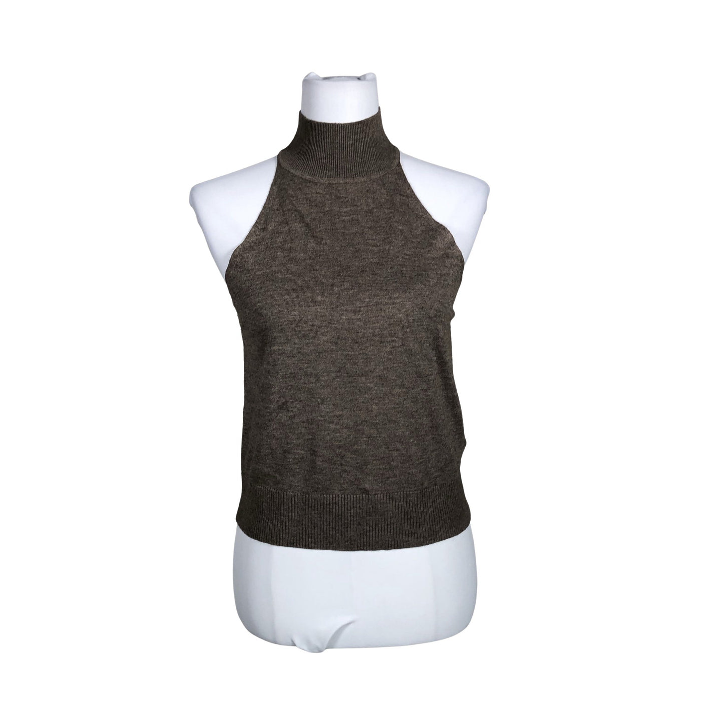 Unisex Massimo Dutti - Top, size 38 - Brown (1)