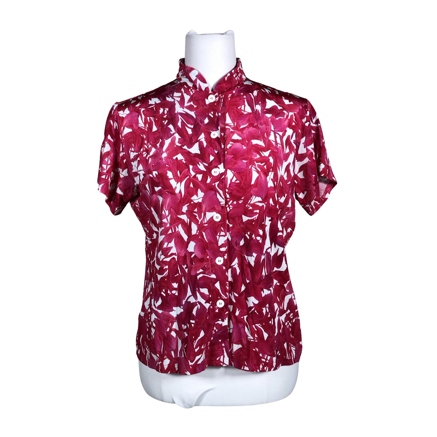 Unisex Agnès b. - Short-sleeved blouse, size 40 - Pink (1)