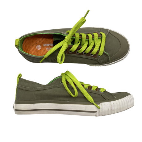 Unisex Icepeak - Casual sneakers, size 35 - Orange ()