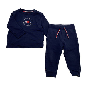 Unisex Tommy Hilfiger - Sweatshirt and pants set, size 68 - 74 - Blue (1)