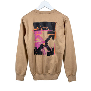 Unisex Off-White - Sweatshirt, size 164 - 170 - Beige (3)