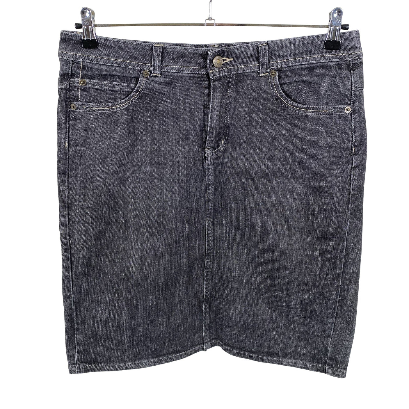 Unisex Jackpot - Denim skirt, size 42 - Gray (1)